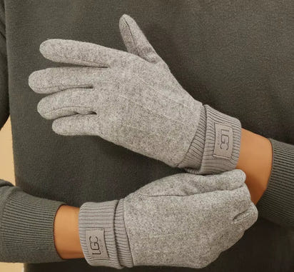 Winter Cashmere Gloves for Women Warm Touch Screen Gloves Cold Protection Full Finger Mittens Outdoor Cycling Thick Woolen Glove