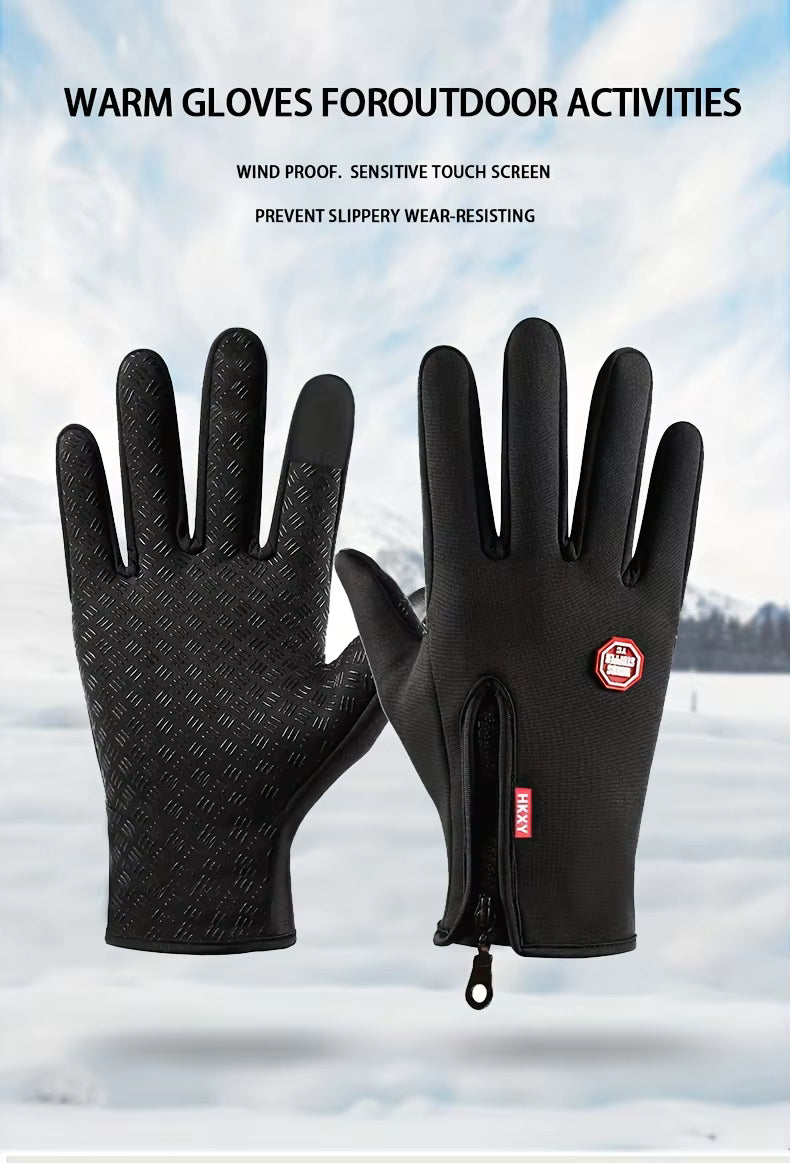 Premium Winter Touchscreen Gloves – Warm, Windproof & Anti-Slip