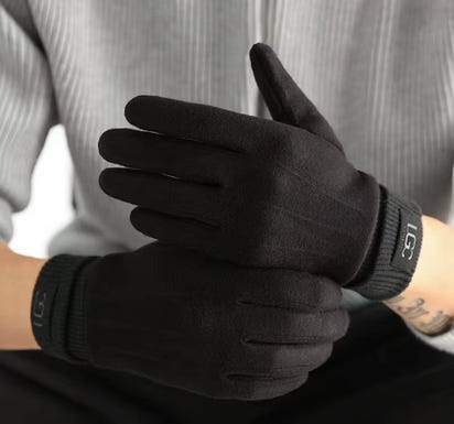 Winter Cashmere Gloves for Women Warm Touch Screen Gloves Cold Protection Full Finger Mittens Outdoor Cycling Thick Woolen Glove